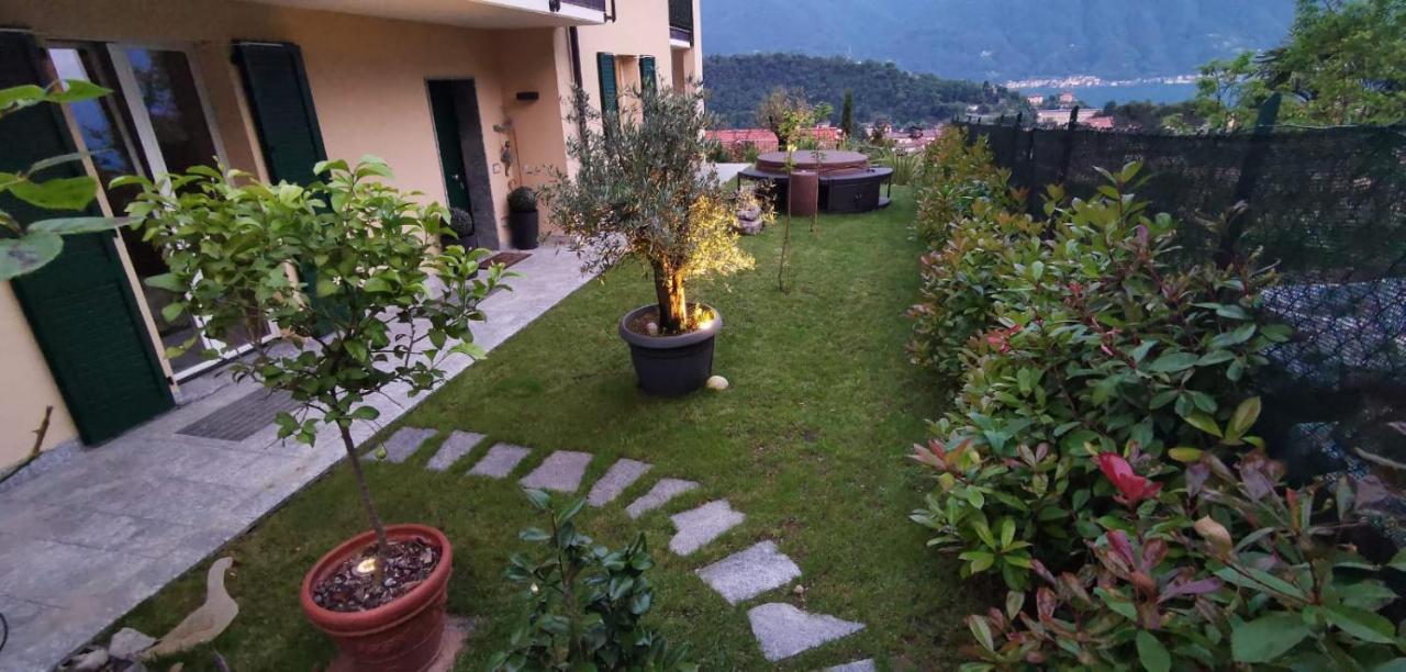 Magic Garden With Jacuzzi-Pool And Luxury Lake Como View Lenno Dış mekan fotoğraf