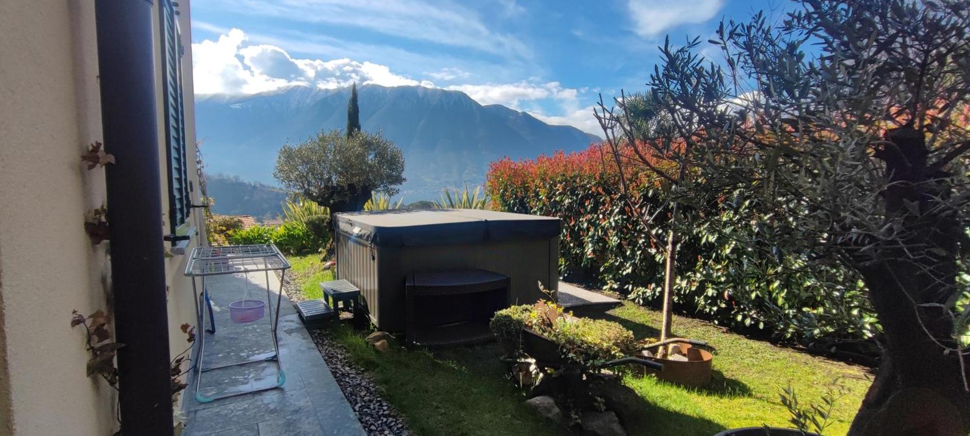 Magic Garden With Jacuzzi-Pool And Luxury Lake Como View Lenno Dış mekan fotoğraf