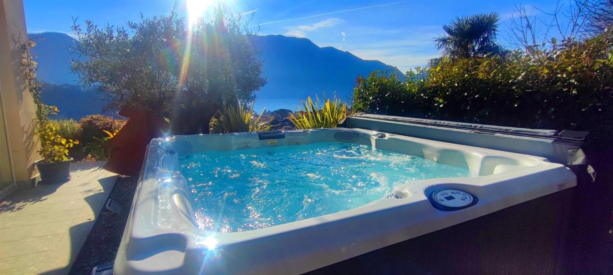 Magic Garden With Jacuzzi-Pool And Luxury Lake Como View Lenno Dış mekan fotoğraf